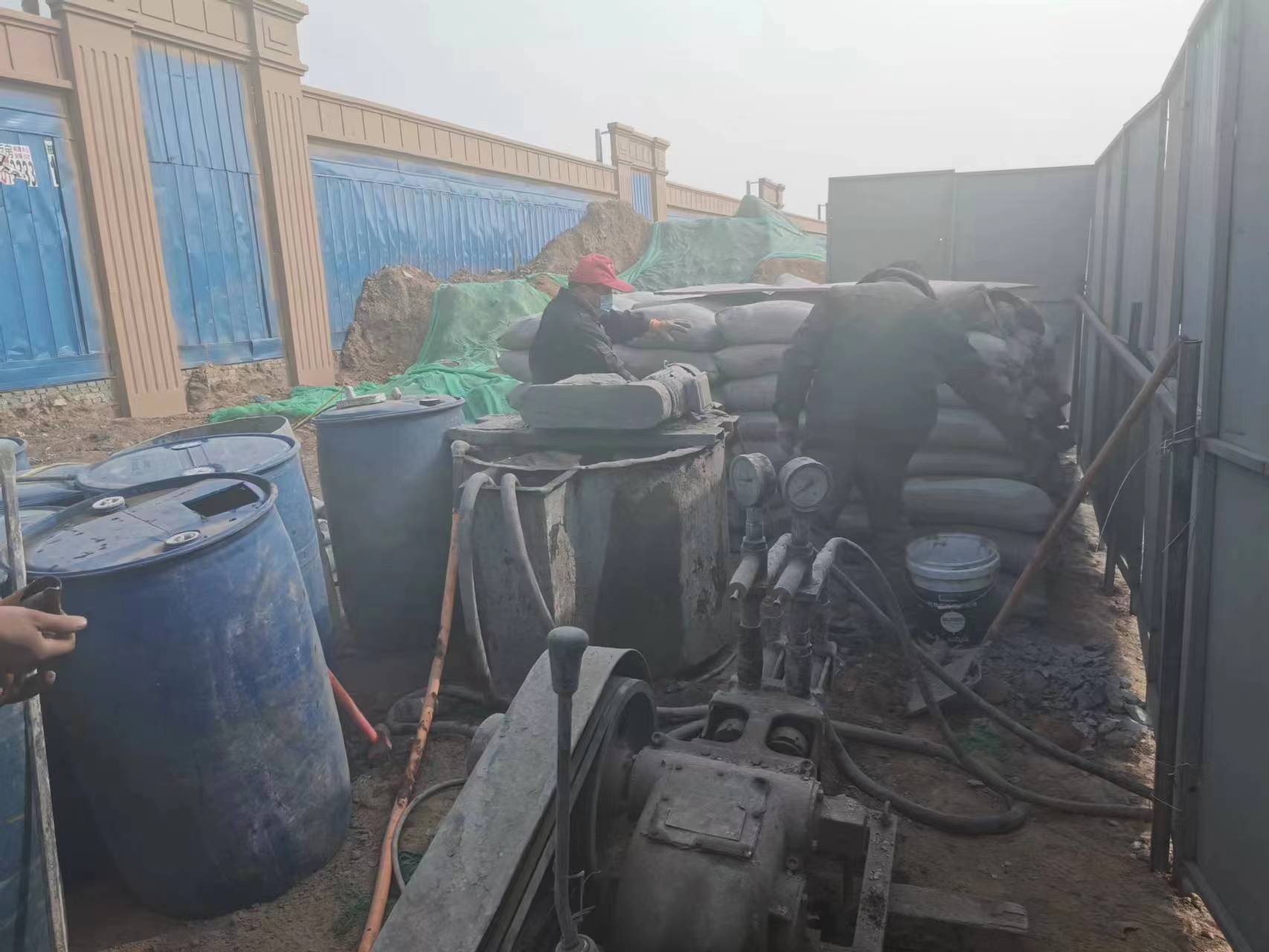 高陵地基沉降注浆加固